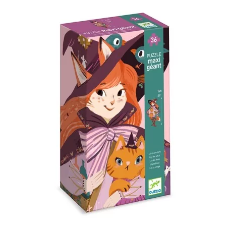 Puzzle Maxi Géant - Lily la Sorcière (36 p.) Puzzle Maxi Géant - Lily la Sorcière (36 p.)