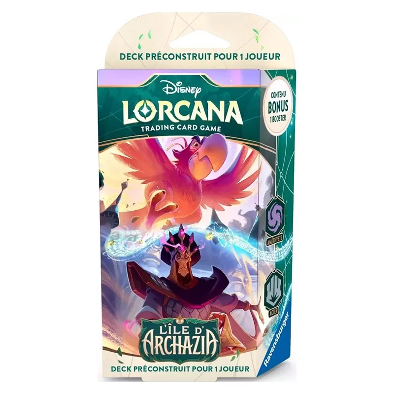 Disney Lorcana - Deck de démarrage Saison 7 - Iago et Jafar Disney Lorcana - Deck de démarrage Saison 7 - Iago et Jafar