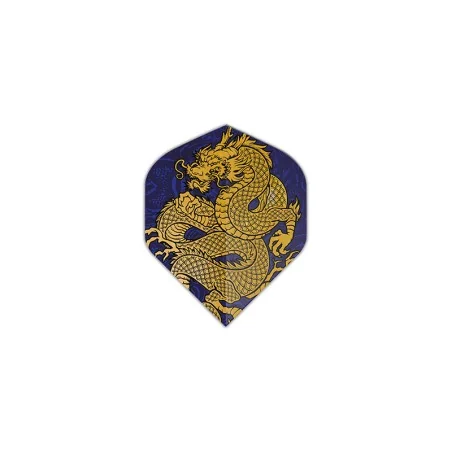 Lot 3 Ailettes Dragon Flight Bleu Lot 3 Ailettes Dragon Flight Bleu