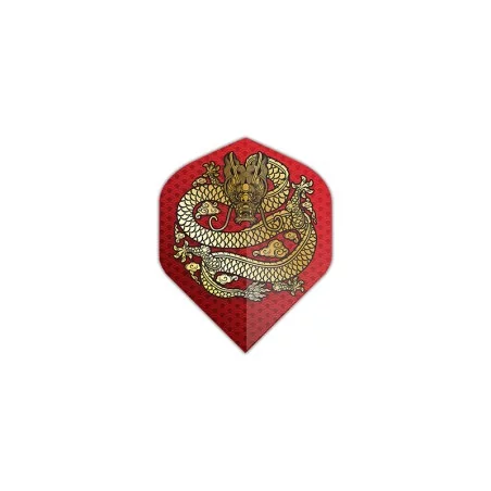Lot 3 Ailettes Dragon Flight Rouges Lot 3 Ailettes Dragon Flight Rouges