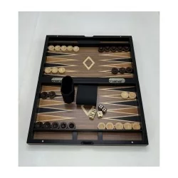 Backgammon Marqueté "The Cross" (38 cm)