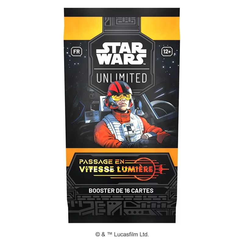 Booster Star Wars Unlimited : Passage en Vitesse Lumière (Set 4) Booster Star Wars Unlimited : Passage en Vitesse Lumière (Set 4)