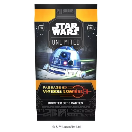 Booster Star Wars Unlimited : Passage en Vitesse Lumière (Set 4) Booster Star Wars Unlimited : Passage en Vitesse Lumière (Set 4)
