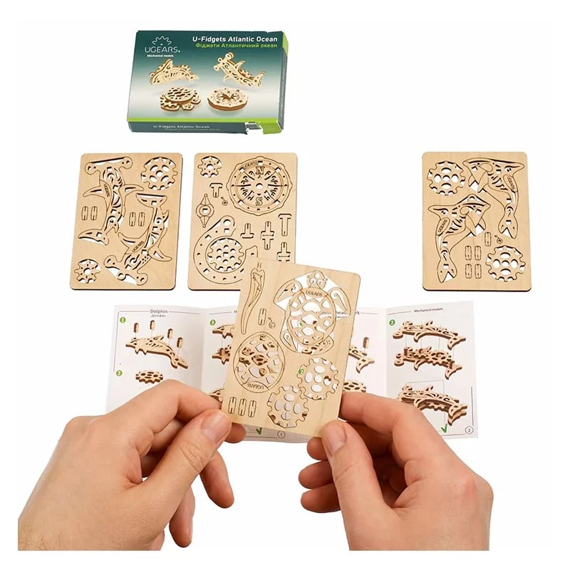 Ugears U-Fidgets Océan Atlantique Ugears U-Fidgets Océan Atlantique
