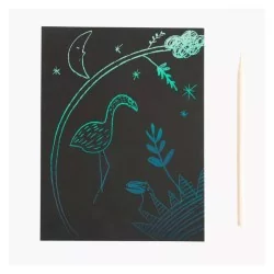 Cartes à gratter Nocturnes (doré)