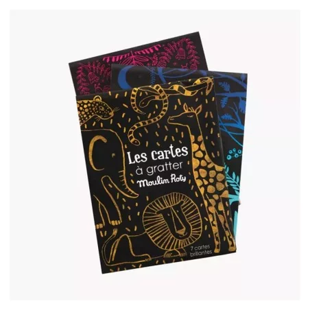 Cartes à gratter Nocturnes (doré) Cartes à gratter Nocturnes (doré)