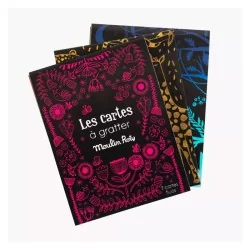 Cartes à gratter Nocturnes (rose)