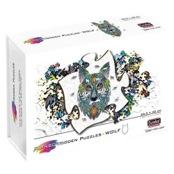 Puzzle en Bois : Loup