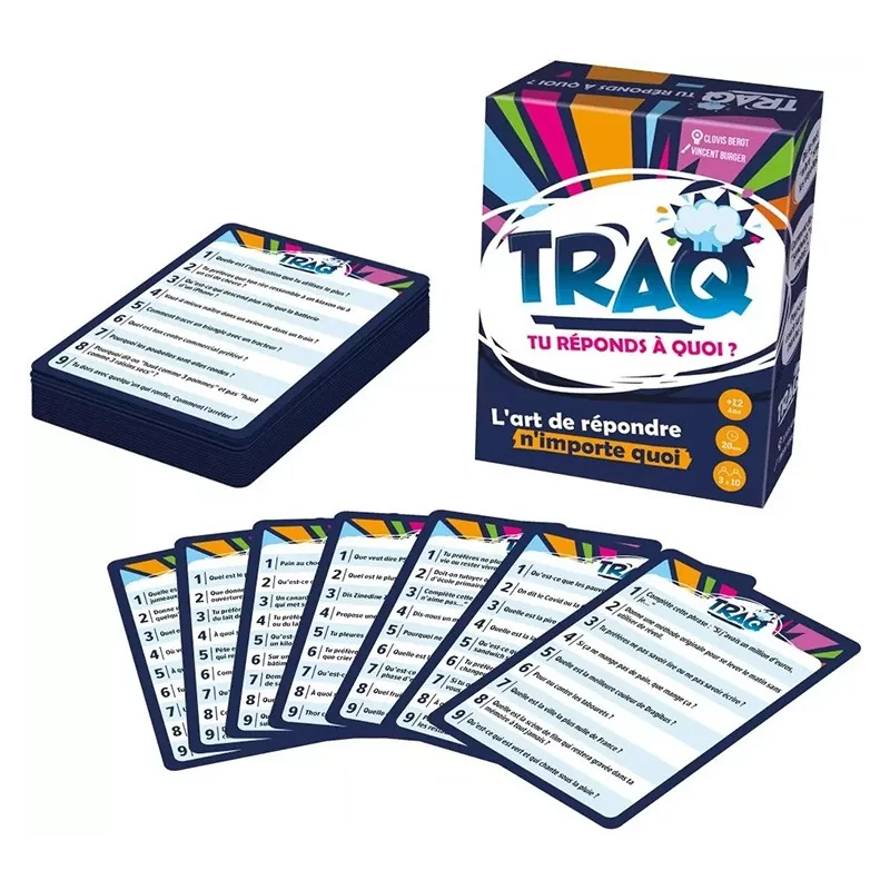 TRAQ - Tu réponds à quoi ? TRAQ - Tu réponds à quoi ?