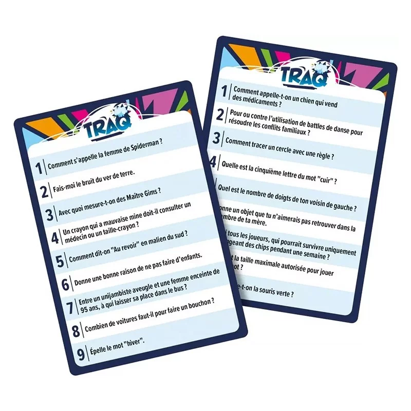 TRAQ - Tu réponds à quoi ? TRAQ - Tu réponds à quoi ?