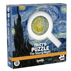 Micropuzzle Van Gogh - La Nuit étoilée