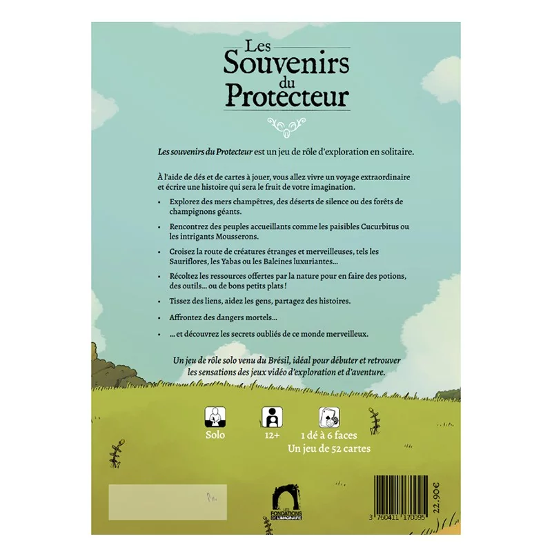 Les Souvenirs du protecteur : Jeu de rôle solo Les Souvenirs du protecteur : Jeu de rôle solo