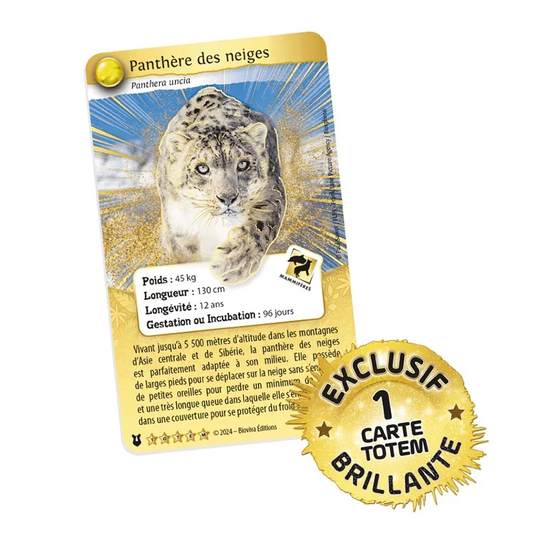 Pack de démarrage Défis Nature Protect - Panthère des neiges Pack de démarrage Défis Nature Protect - Panthère des neiges