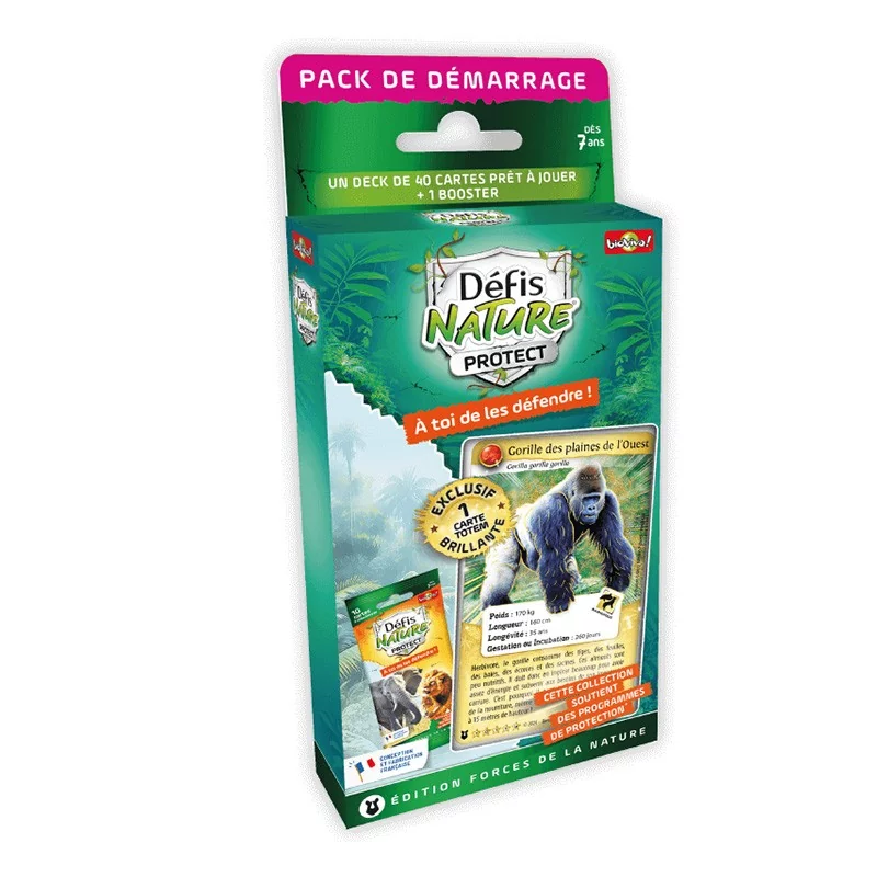 Pack de démarrage Défis Nature Protect - Gorille des plaines de l'Ouest