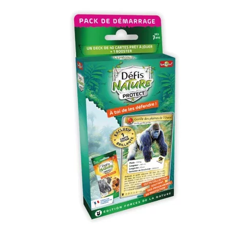 Pack de démarrage Défis Nature Protect - Gorille des plaines de l'Ouest