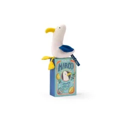 Poupée hochet Goéland Marco - Puce & Pilou