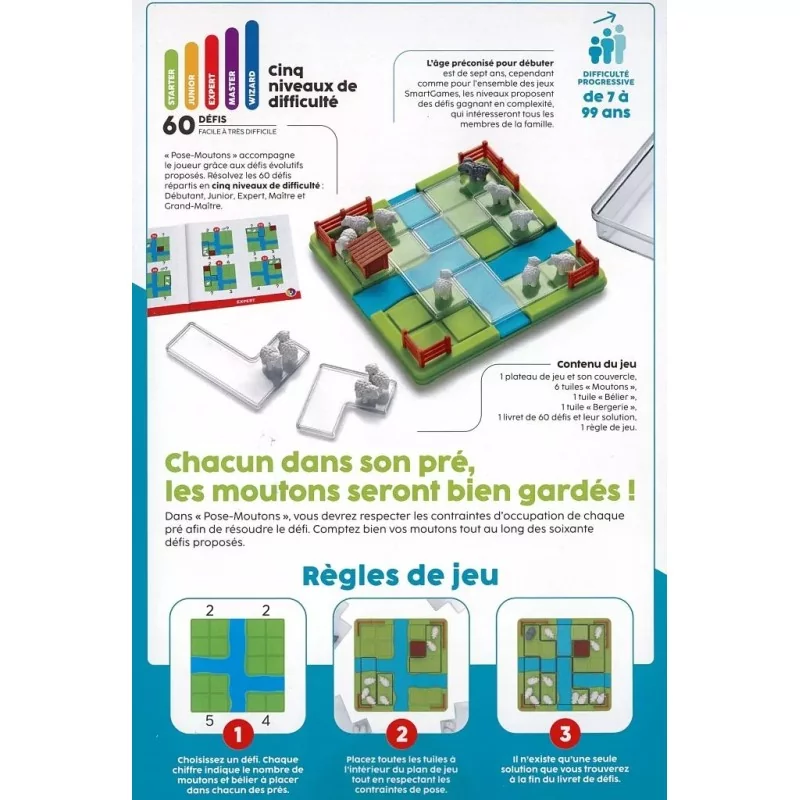 Pose Moutons - Smart Games