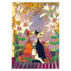 Puzzle Wachtmeister Lilies - 1000 p.