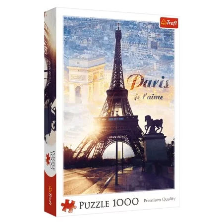 Puzzle Paris au coucher de soleil - 1000 p. Puzzle Paris au coucher de soleil - 1000 p.