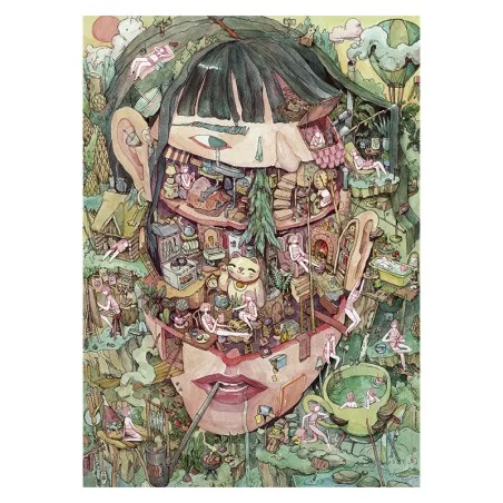 Puzzle Triangular : Tiurina Home Thoughts - 1000 p.