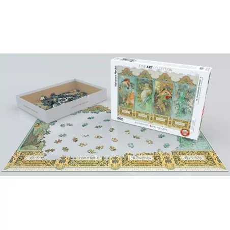Mucha - Four Seasons - 1000 p. Mucha - Four Seasons - 1000 p.