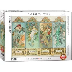 Mucha - Four Seasons - 1000 p.