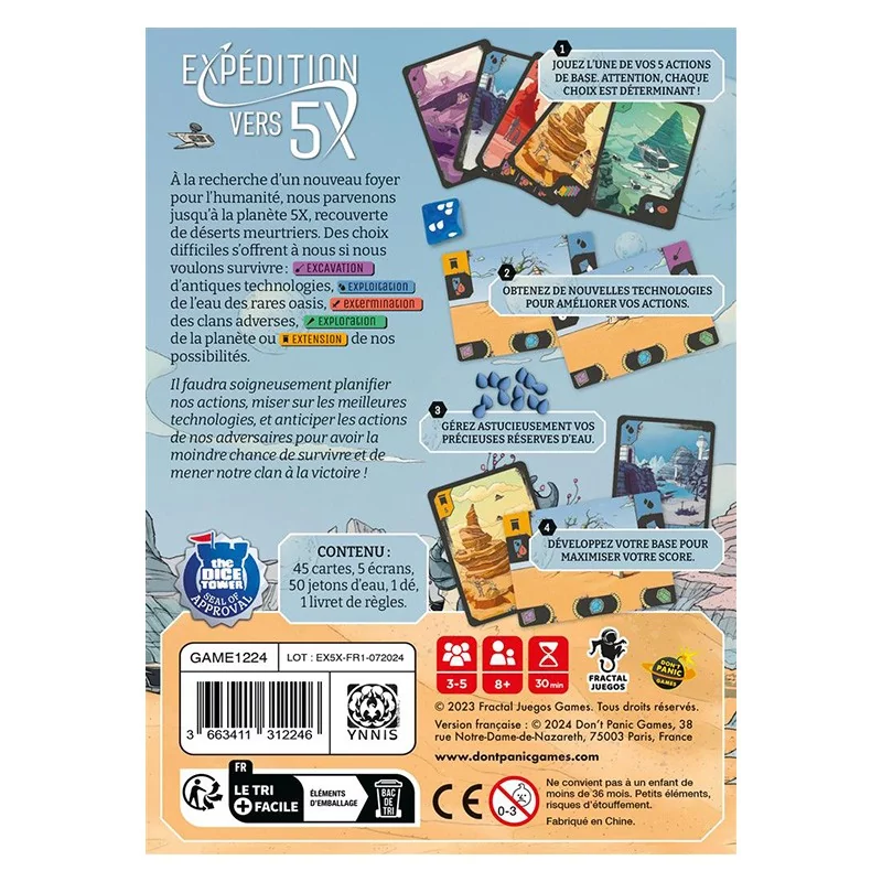Expédition vers 5X Expédition vers 5X