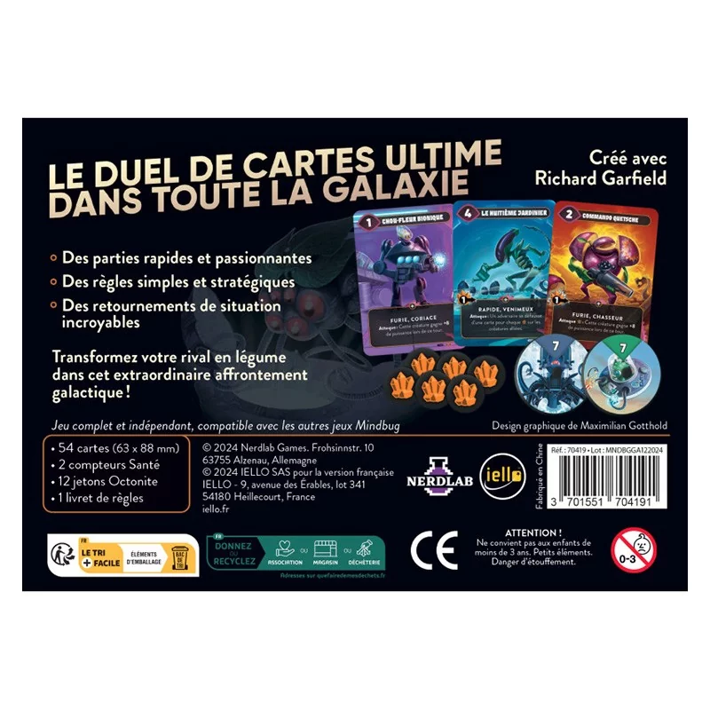 Mind Bug : Bataille de Fruits Galactique Mind Bug : Bataille de Fruits Galactique
