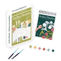 Peinture aux numéros - Arches fleuries