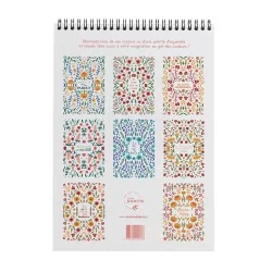 Carnet de coloriage A4 - Petits bonheurs