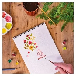 Carnet de coloriage A4 - Petits bonheurs