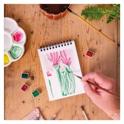 Carnet de coloriage A6 - Floral 1