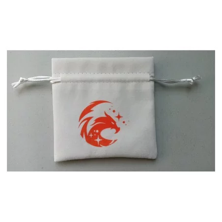 Bourse à dés en velours - Dragon Bourse à dés en velours - Dragon
