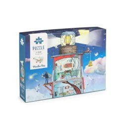 Puzzle Phare - Le Jardin du Moulin (500 pièces)
