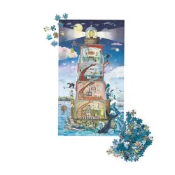 Puzzle Phare - Le Jardin du Moulin (500 pièces)