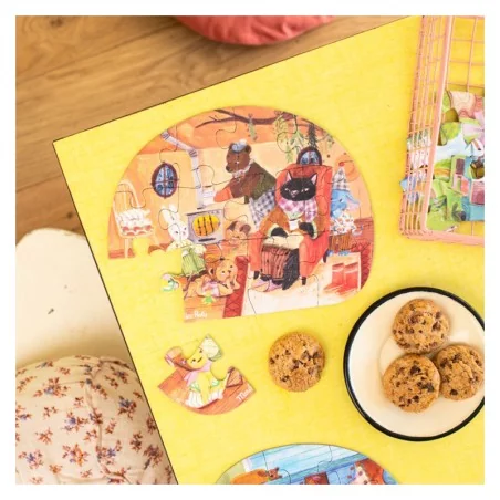 Puzzles Une belle journée - Les Minouchkas (4x12 pièces) Puzzles Une belle journée - Les Minouchkas (4x12 pièces)