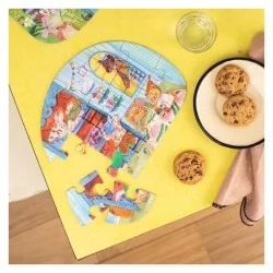 Puzzles Une belle journée - Les Minouchkas (4x12 pièces)