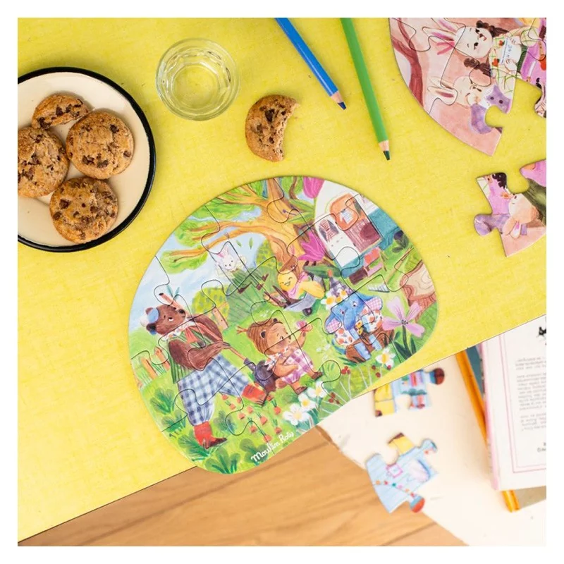 Puzzles Une belle journée - Les Minouchkas (4x12 pièces) Puzzles Une belle journée - Les Minouchkas (4x12 pièces)