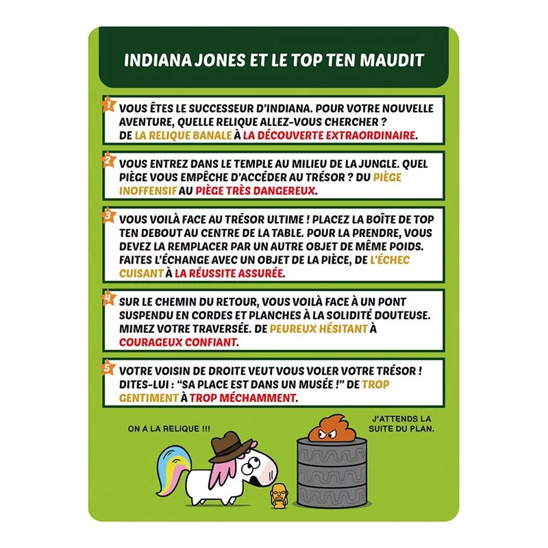 TOP TEN Aventures TOP TEN Aventures