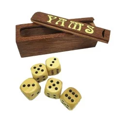 Boîte en bois à tirette - Yams