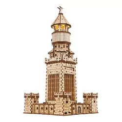 Phare D'Alexandrie Avec Lumière - Ugears