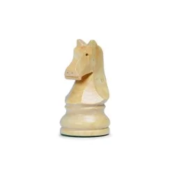 Échecs - Pièces en buis Taille n°5 Plombé Feutré