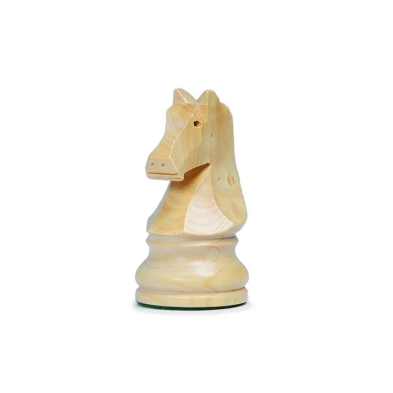 Échecs - Pièces en buis Taille n°5 Plombé Feutré Échecs - Pièces en buis Taille n°5 Plombé Feutré