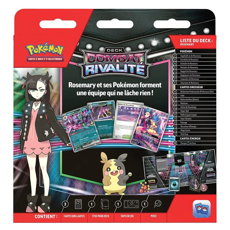 Pokémon : Deck Combat Rivalité Rosemary/Pierre Pokémon : Deck Combat Rivalité Rosemary/Pierre