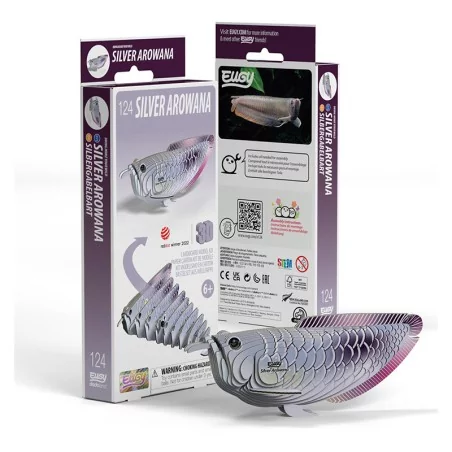 EUGY 3D - Arowana Argenté