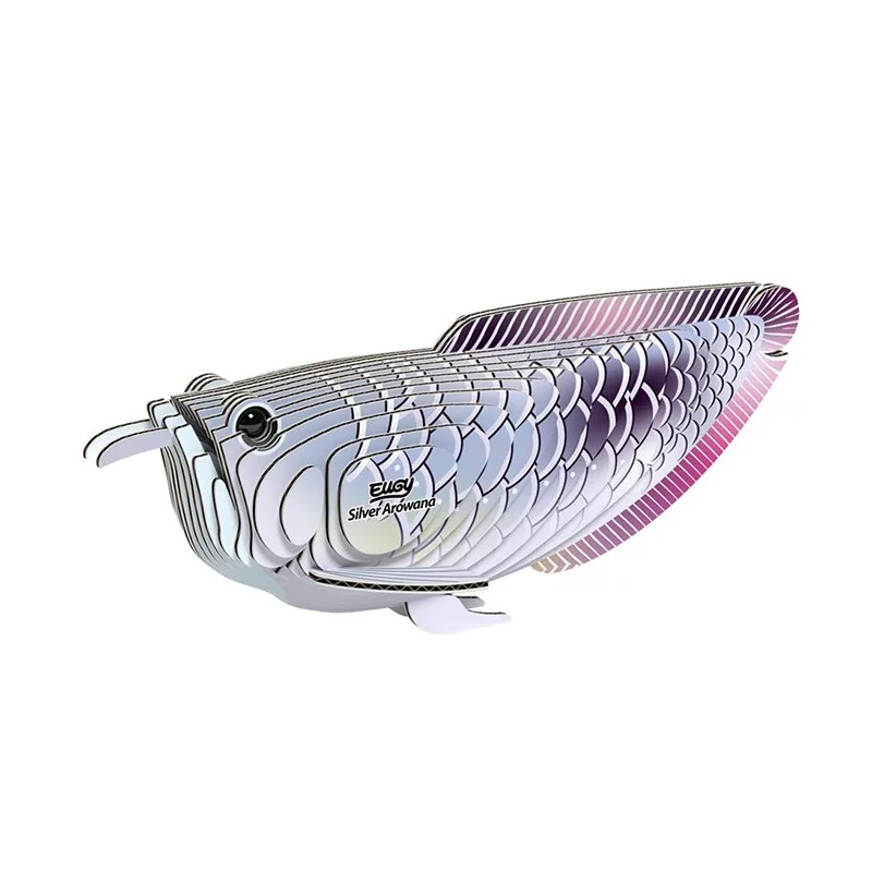 EUGY 3D - Arowana Argenté