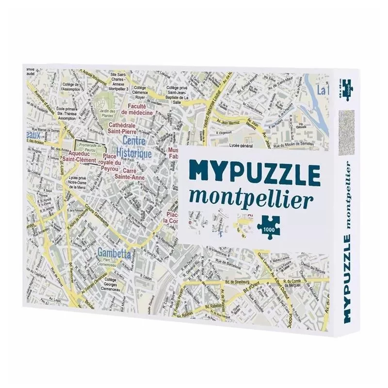 My puzzle Montpellier - 1000 pièces My puzzle Montpellier - 1000 pièces
