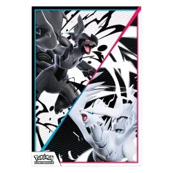 Pokémon EV10.5 : Coffret Poster Foudre Noire & Flamme Blanche