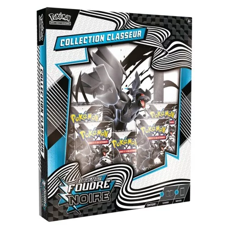 Pokémon EV10.5 : Portfolio (A4) + 5 boosters Foudre Noire Pokémon EV10.5 : Portfolio (A4) + 5 boosters Foudre Noire