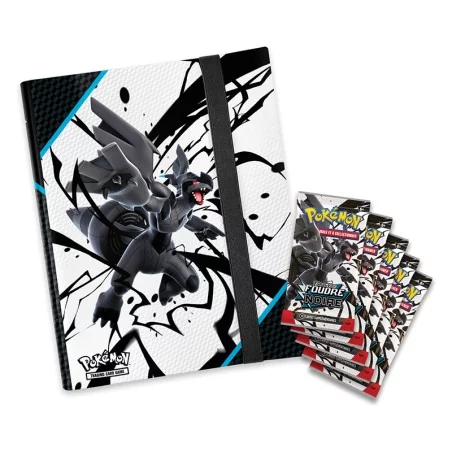 Pokémon EV10.5 : Portfolio (A4) + 5 boosters Foudre Noire Pokémon EV10.5 : Portfolio (A4) + 5 boosters Foudre Noire